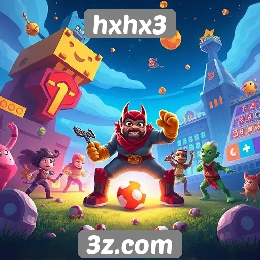 hxhx3 oferece diversidade de jogos para diferentes públicos