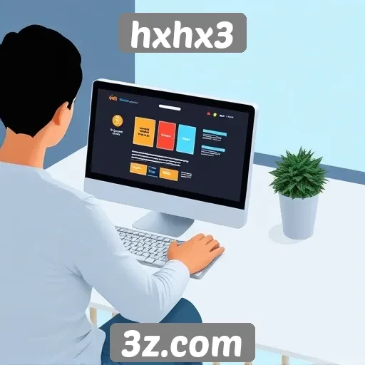 Avaliação da interface de usuário do site hxhx3